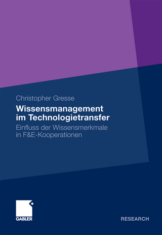 Wissensmanagement im Technologietransfer