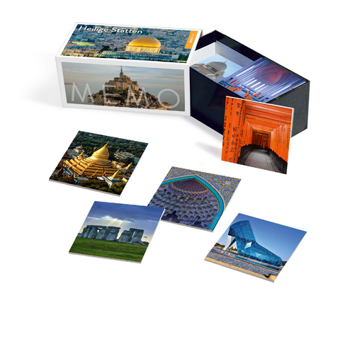 Heilige St&auml;tten. Memo | Places of Worship. Matching Game
