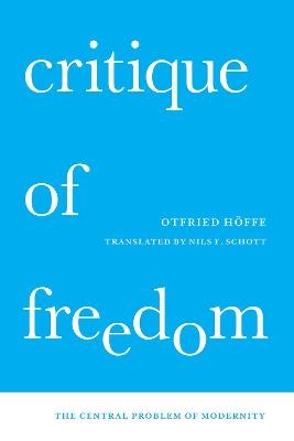 Critique of Freedom - Otfried H&ouml;ffe