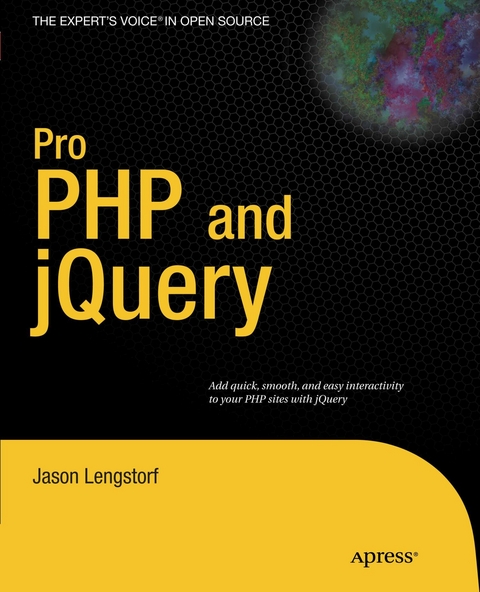 Pro PHP and jQuery - Jason Lengstorf
