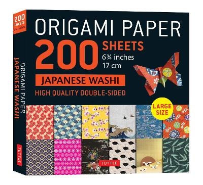 Origami Paper 200 sheets Japanese Washi Patterns 6.75 inch - Tuttle Publishing