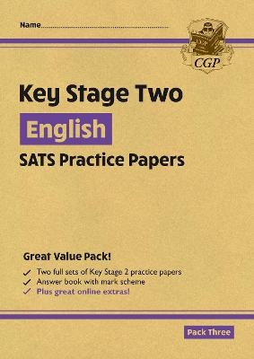 KS2 English Year 6 SATS Practice Papers: Pack 3 - for the 2026 tests (with free Online Extras) -  CGP Books