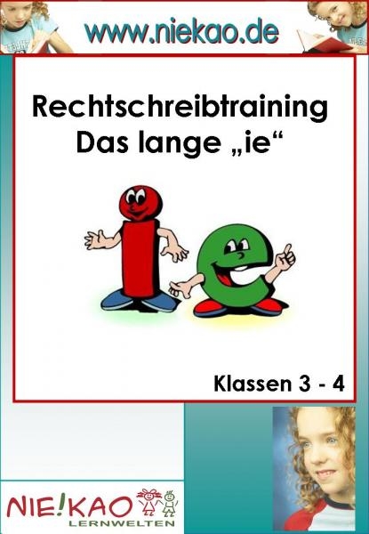 Rechtschreiben mit Strategie - Das lange ie