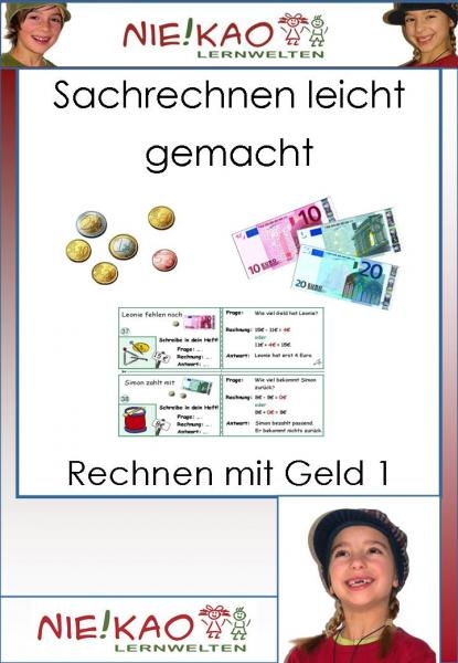 Sachrechnen leicht gemacht - Kartei &acute;&acute;Rechnen mit Geld 1&acute;&acute;