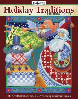 Jim Shore Holiday Traditions Coloring Book - Jim Shore