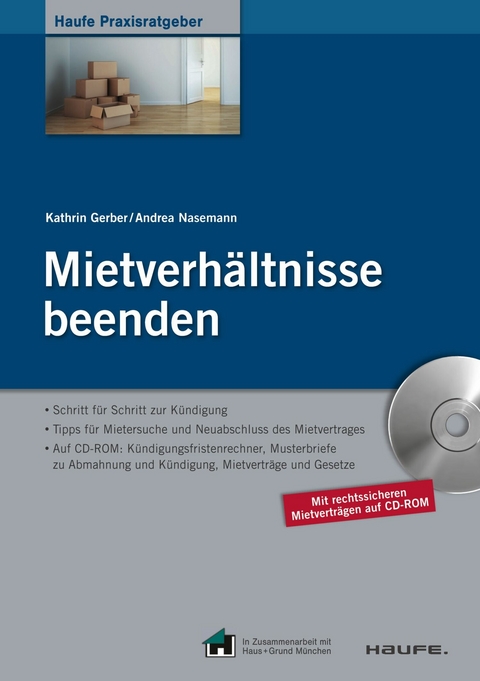 Mietverh&auml;ltnisse beenden -  Andrea Nasemann,  Kathrin Gerber