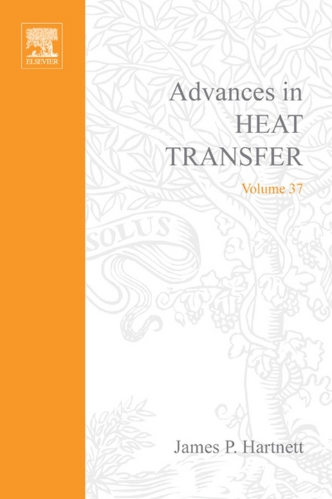 Advances in Heat Transfer -  James P. Hartnett
