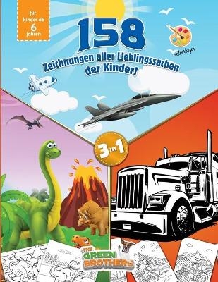 malvorlagen f&uuml;r kinder ab 6 - The Green Brothers