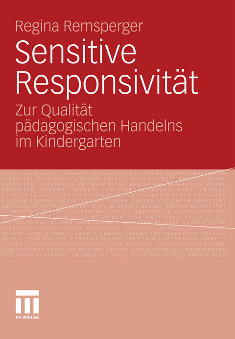 Sensitive Responsivit&auml;t - Regina Remsperger