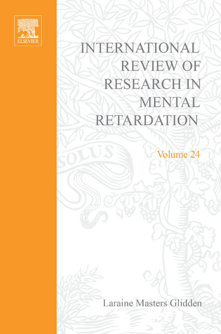 International Review of Research in Mental Retardation