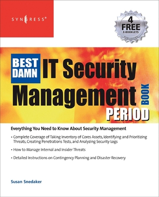 Best Damn IT Security Management Book Period