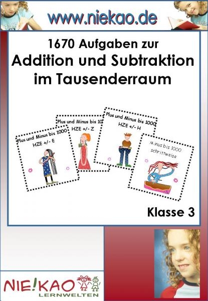 Freiarbeit - Kopfrechnen mit Erfolg trainieren Kl. 3