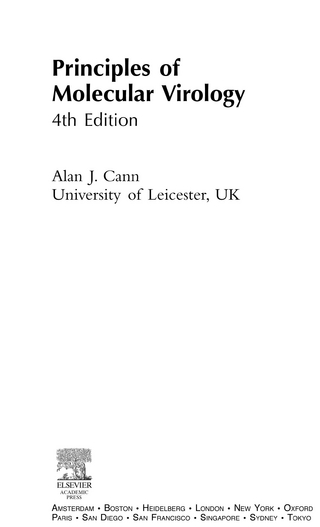 Principles of Molecular Virology (Standard Edition)