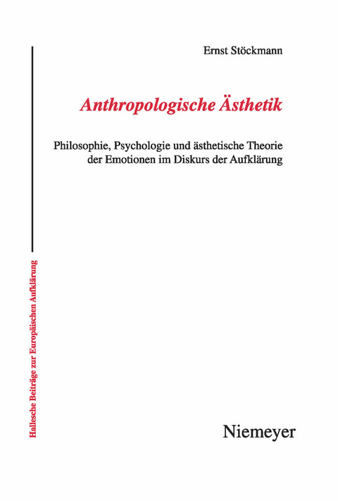 Anthropologische &Auml;sthetik - Ernst St&ouml;ckmann