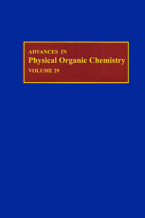 Advances in Physical Organic Chemistry - 