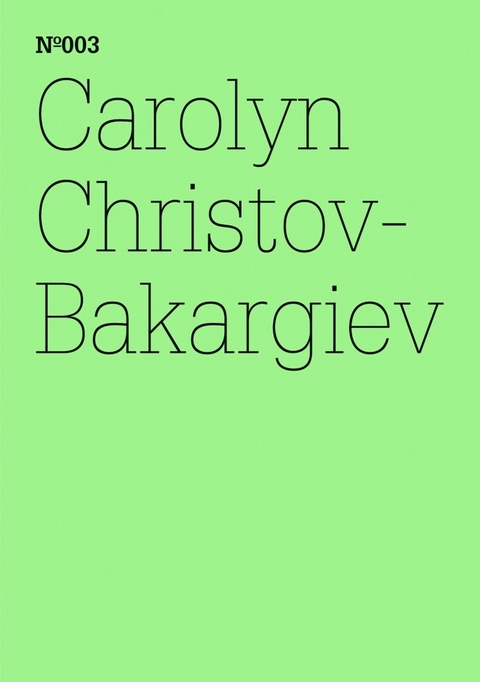 Carolyn Christov-Bakargiev - Carolyn Christov-Bakargiev