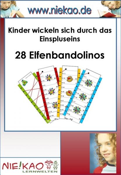 Freiarbeit - Kinder wickeln sich durch das Einspluseins