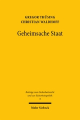 Geheimsache Staat - Gregor Thüsing, Christian Waldhoff