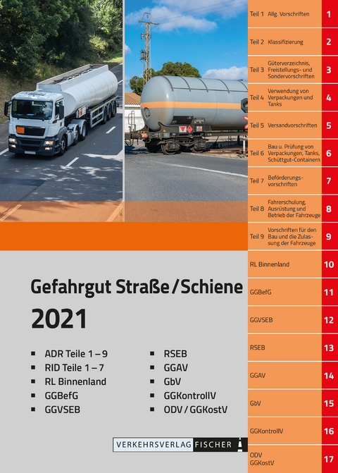 ADR/RID 2021 - Gefahrgut Stra&szlig;e/Schiene - Monika Krautwurst