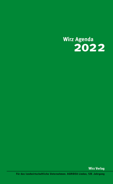 Wirz 2022 / Wirz Agenda 2022