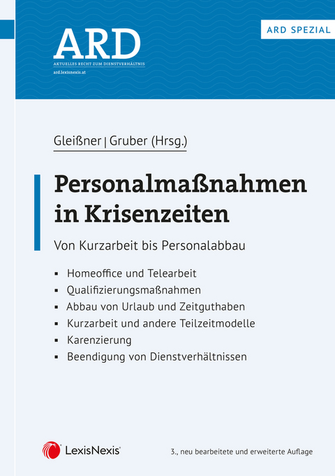 Personalma&szlig;nahmen in Krisenzeiten - Schrenk Florian, Wolfram Hitz, Manfred Lindmayr