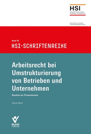 Arbeitsrecht bei Umstrukturierung von Betrieben und Unternehmen