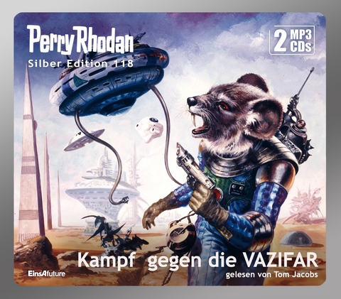 Perry Rhodan Silber Edition 118: Kampf gegen die VAZIFAR (2 MP3-CDs) - Kurt Mahr, Peter Griese