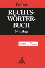 Weber: Rechtswörterbuch
