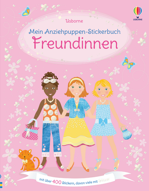 Mein Anziehpuppen-Stickerbuch: Freundinnen - Fiona Watt