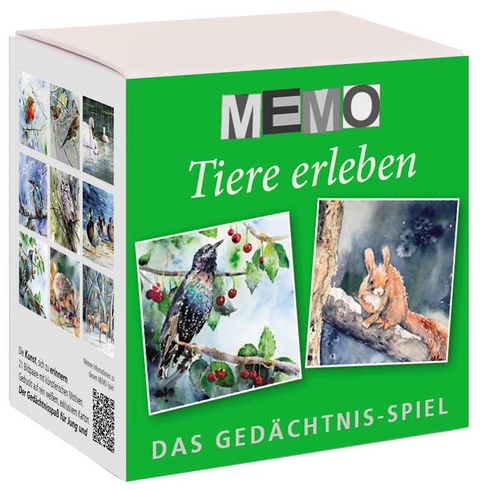 Memo-Spiel - Tiere erleben - 