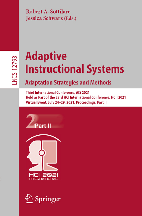 Adaptive Instructional Systems. Adaptation Strategies and Methods - 