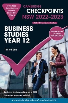 Cambridge Checkpoints NSW Business Studies Year 12 2022–2023