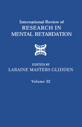 International Review of Research in Mental Retardation