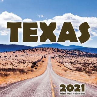 Texas 2021 Mini Wall Calendar