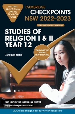 Cambridge Checkpoints NSW Studies of Religion I & II Year 12 2022&ndash;2023 - Jonathan Noble