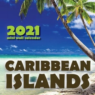 Caribbean Islands 2021 Mini Wall Calendar
