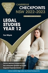 Cambridge Checkpoints NSW Legal Studies Year 12 2022–2023 - Milgate, Paul