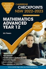 Cambridge Checkpoints NSW Mathematics Advanced Year 12 2022–2023 - Powers, G. K.