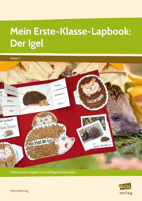 Mein Erste-Klasse-Lapbook: Der Igel - Petra M&ouml;nning