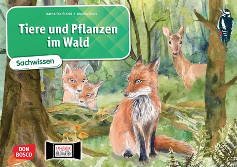 Tiere und Pflanzen im Wald. Kamishibai Bildkartenset - Katharina St&ouml;ckl-Bauer