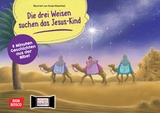 Die drei Weisen suchen das Jesus-Kind. Kamishibai Bildkartenset - Esther Hebert, Gesa Rensmann