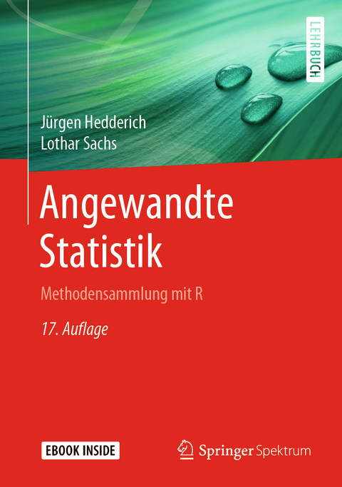 Angewandte Statistik - J&uuml;rgen Hedderich, Lothar Sachs