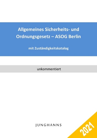Allgemeines Sicherheits- und Ordnungsgesetz - ASOG Berlin