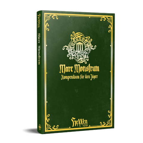 HeXXen 1733: Mare Monstrum - Kompendium für den Jäger - Raphael Brack, Bjorn Beckert, Madeleine Seemann, Moritz Schmid, Jens Thomä, Martin Weber, Mirko Bader