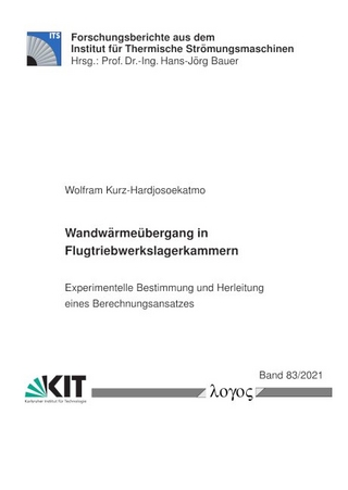 Wandwärmeübergang in Flugtriebwerkslagerkammern