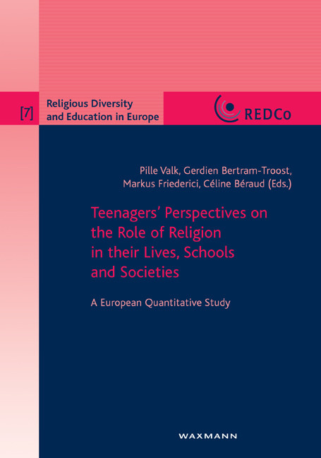 Teenagers&rsquo; Perspectives on the Role of Religion in their Lives, Schools and Societies. A European Quantitative Study - 