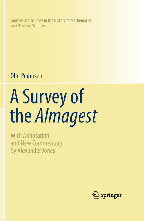 A Survey of the Almagest -  Olaf Pedersen
