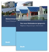 Geb&auml;udeenergiegesetz (GEG) und Bekanntmachungen zum GEG - Melanie Bart, Horst-P. Schettler-K&ouml;hler