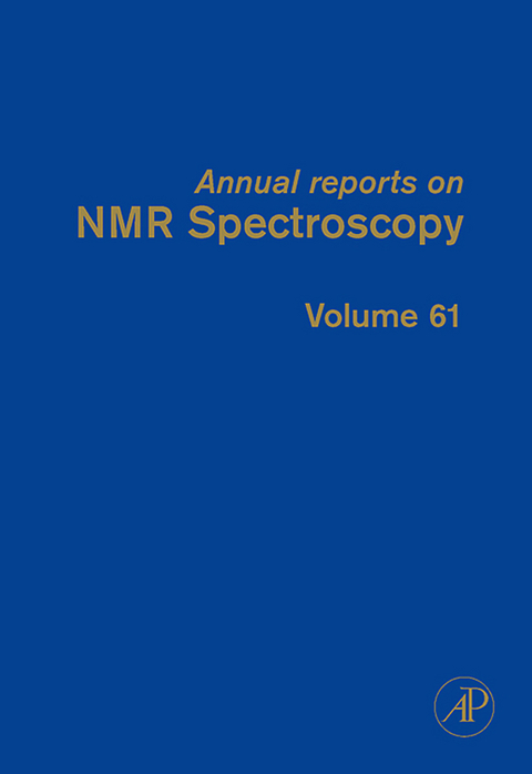 Annual Reports on NMR Spectroscopy - 