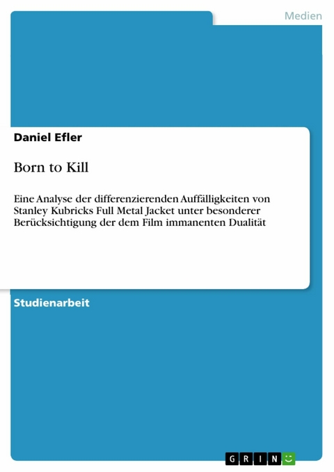 Born to Kill -  Daniel Efler